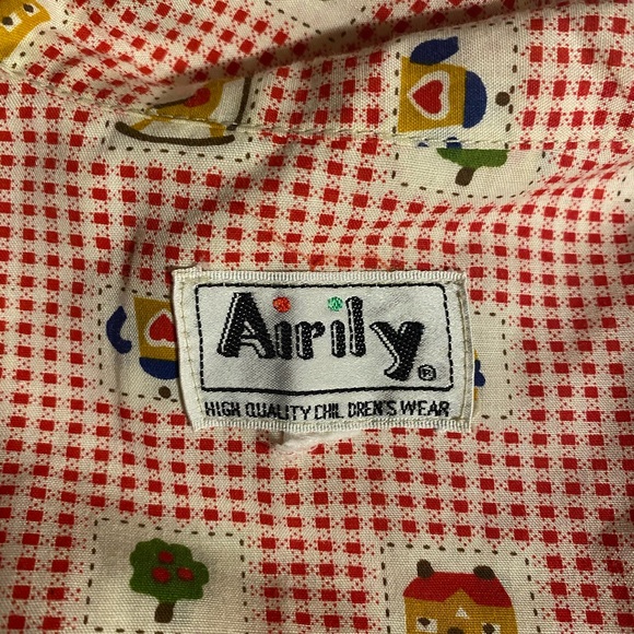 Vintage XS petite Christmas pajamas set matching top bottom kids XL - Picture 3 of 5